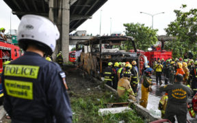 Tragic Bus Fire in Thailand Fatalities and Missing Students Reported