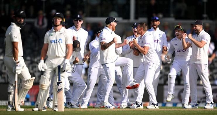 England Dominate New Zealand in Thrilling Test