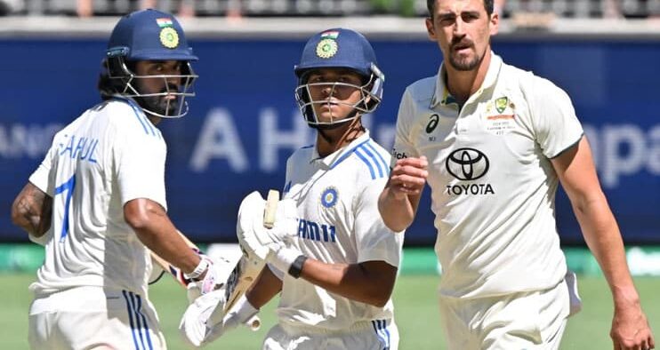 Jaiswal Rahul Lead India in Perth Test