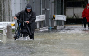 Japan Evacuates Amid Kong-rey Rainfall