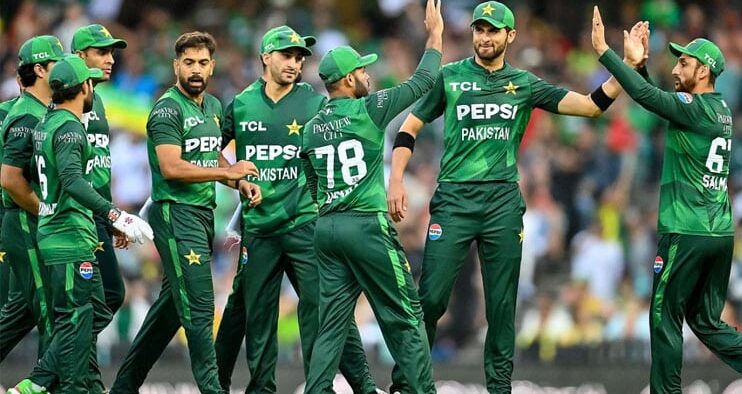 Pakistan Downs Australia in Rain-Shortened T20I