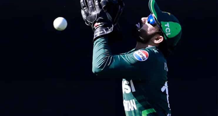 Rizwan’s Record 6 Catches & Rauf’s Five-Fer Seal Pakistan’s Win