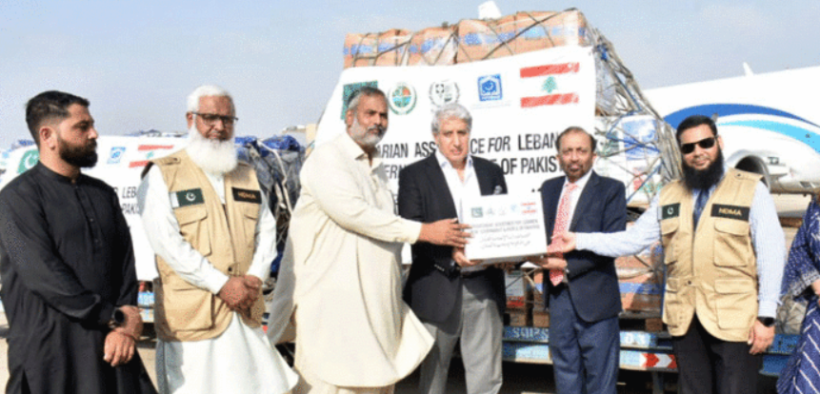 Pakistan Sends Urgent Humanitarian Aid to Gaza and Lebanon