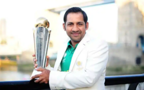 Sarfaraz's Champions Trophy Photoshoot at Mohatta Palace