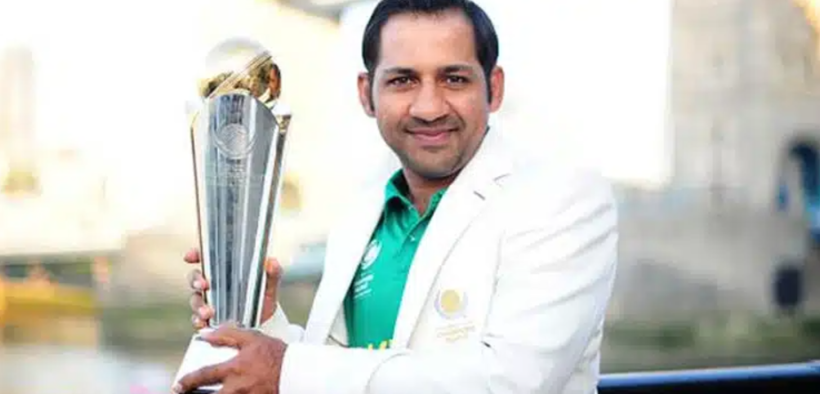 Sarfaraz's Champions Trophy Photoshoot at Mohatta Palace