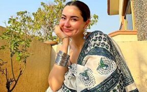 Hania Aamir’s Stunning Saree Look on Instagram