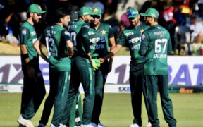 Pakistan Defeats Zimbabwe by 57 Runs in T20I Tahir and Moqim Shine