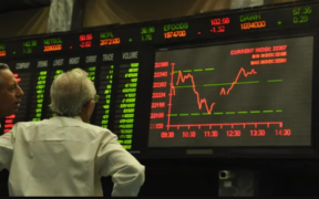 KSE-100 Falls 1,073 Points Amid Volatile Trading