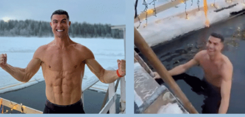 Ronaldo’s Snow Plunge & Retirement Plans