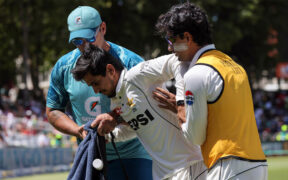 Saim Ayub Ruled Out of 2nd PAK v SA Test After Twisting Ankle