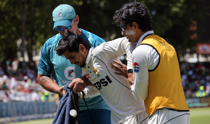 Saim Ayub Ruled Out of 2nd PAK v SA Test After Twisting Ankle