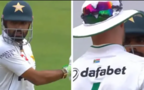 Babar Azam vs Mulder Clash in PAK vs SA Test