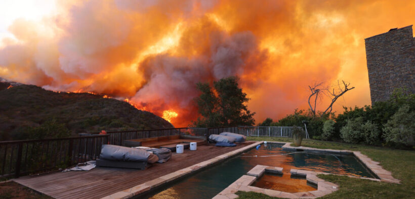 Wildfire Forces Evacuations in Pacific Palisades