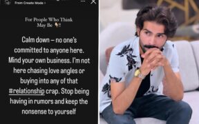 Muhammad Usman Malik Breaks Silence on Dating Rumors