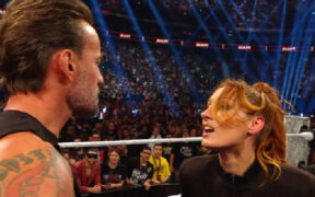 Punk Slapped by Lynch in WWE Clash