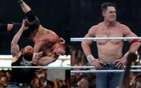 Lesnar Wardrobe Fail vs R-Truth